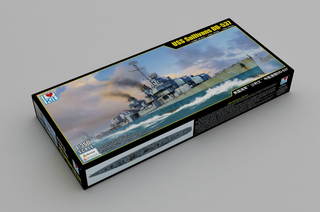 1:350 USS Sullivans DD-537