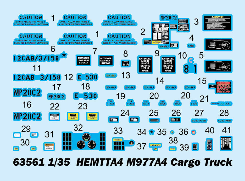 1:35 HEMTTA4 M977A4 Cargo Truck