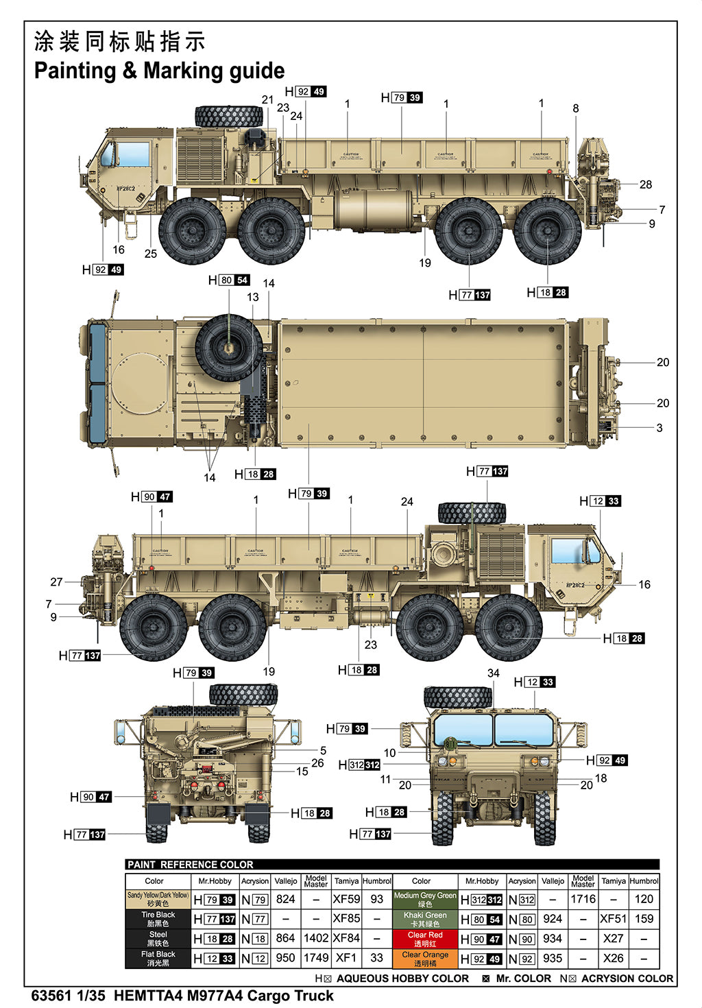 1:35 HEMTTA4 M977A4 Cargo Truck