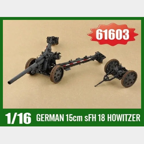 1:16 German 15cm SFH 18 Howitzer