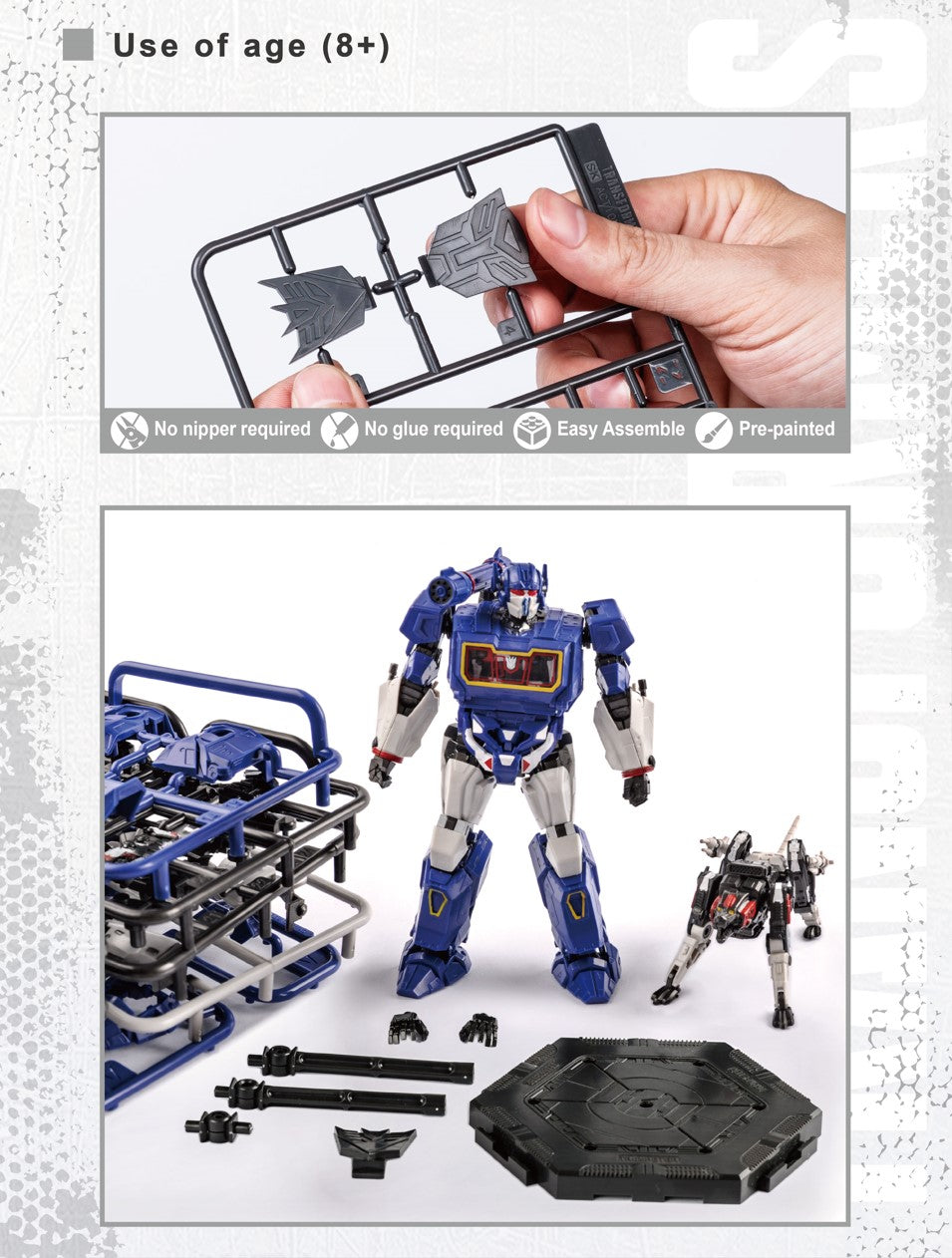 Transformers Soundwave & Ravage Cybertron Smart Kit